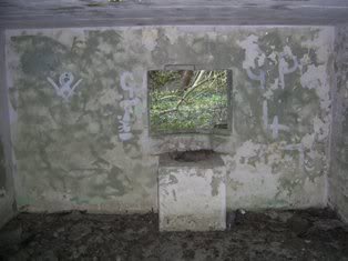 main chamber and gun mount.
