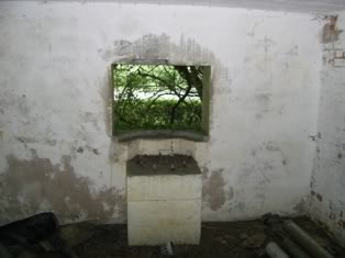 Embrasure for 6pdr.