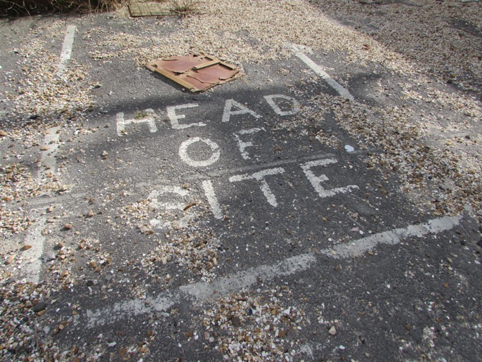 Head of Site's parking space