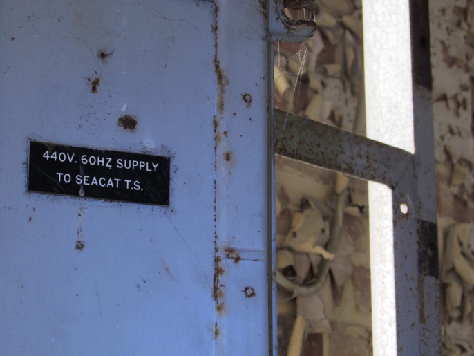 Switchgear for Sea Cat missile launcher