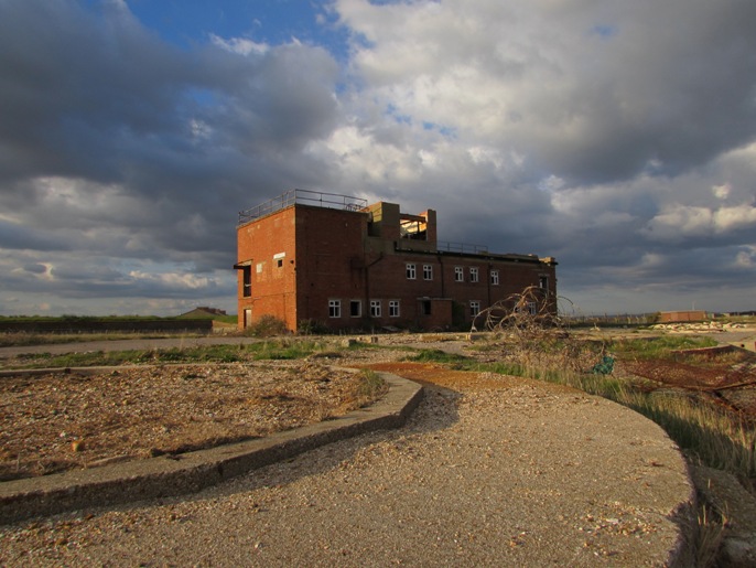 North Cape building (range control tower)