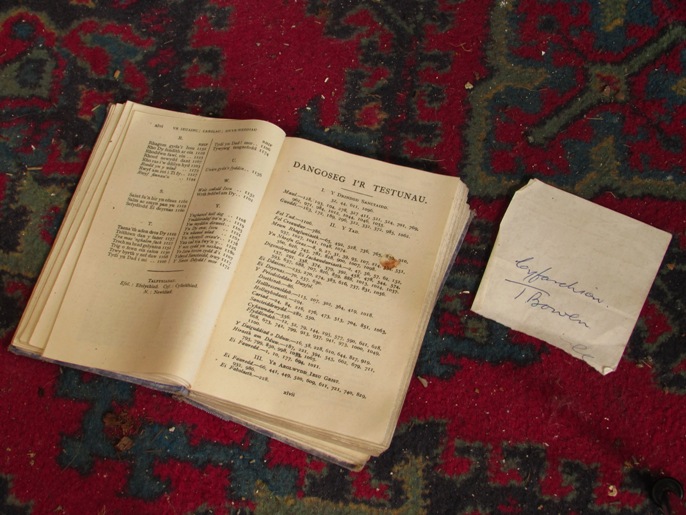 ''Index to the texts''