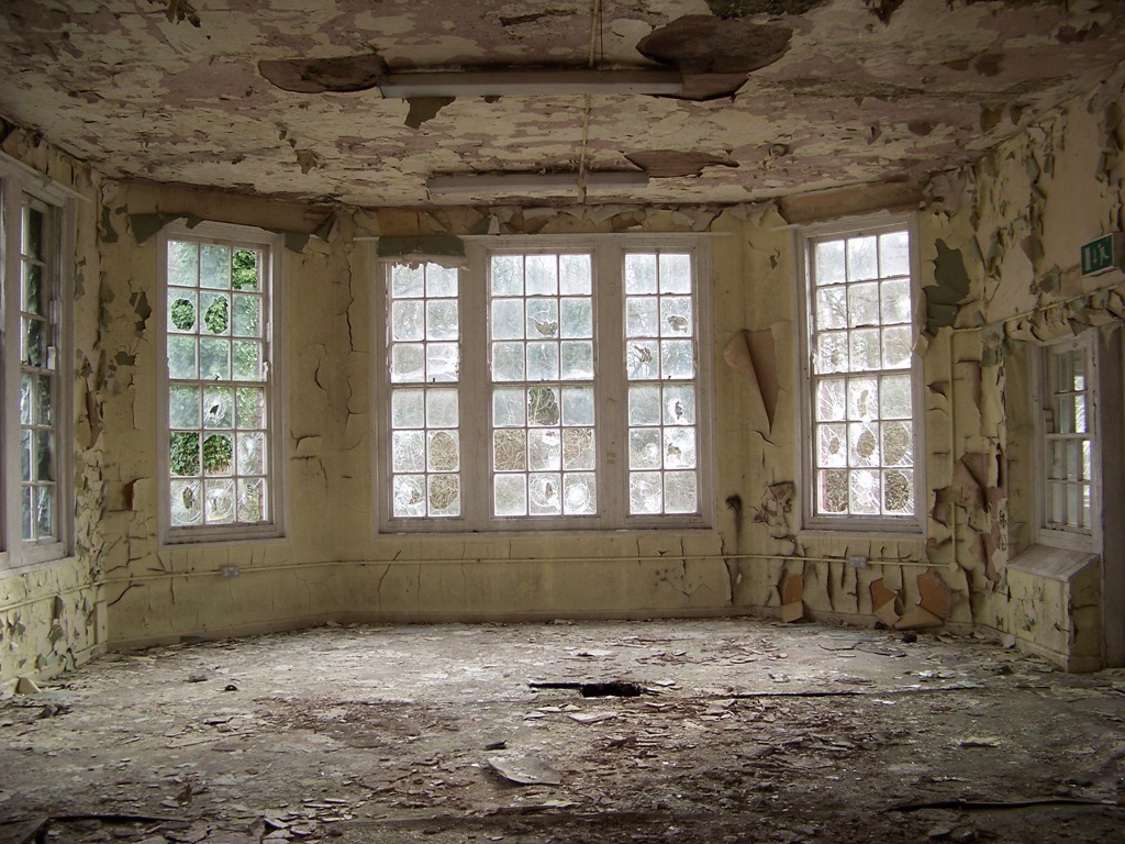 A ward with a bay window