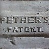 Pether's patent moulding brick, produced by the Burnham Brick & Cement Co