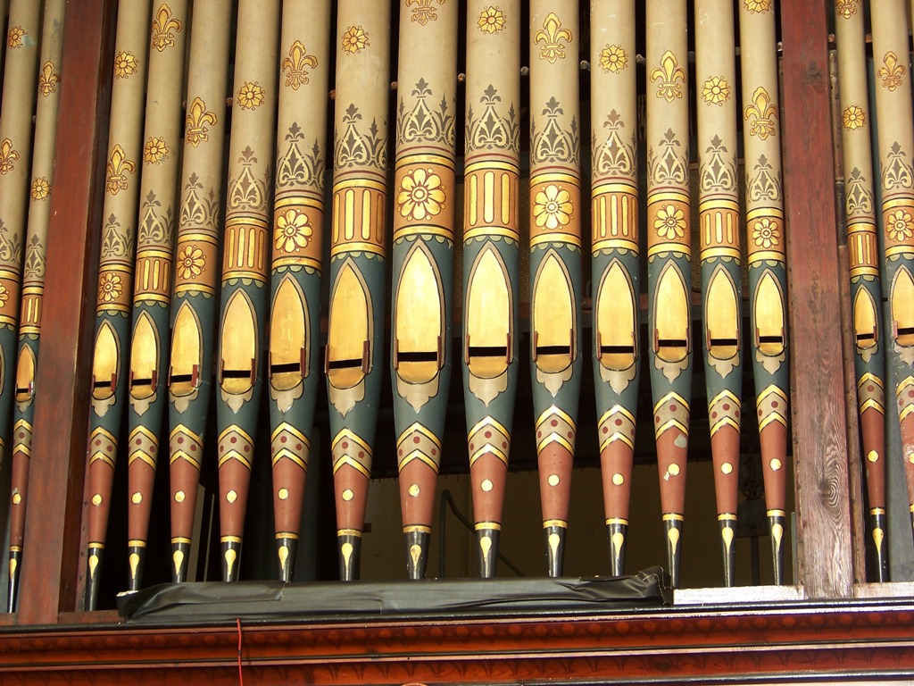 Organ pipes