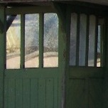 The last surviving airing-court shelter, 2009