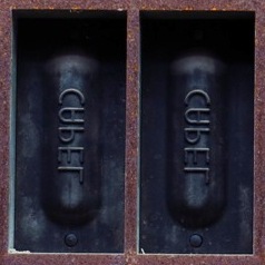 Capel frogged brick presses