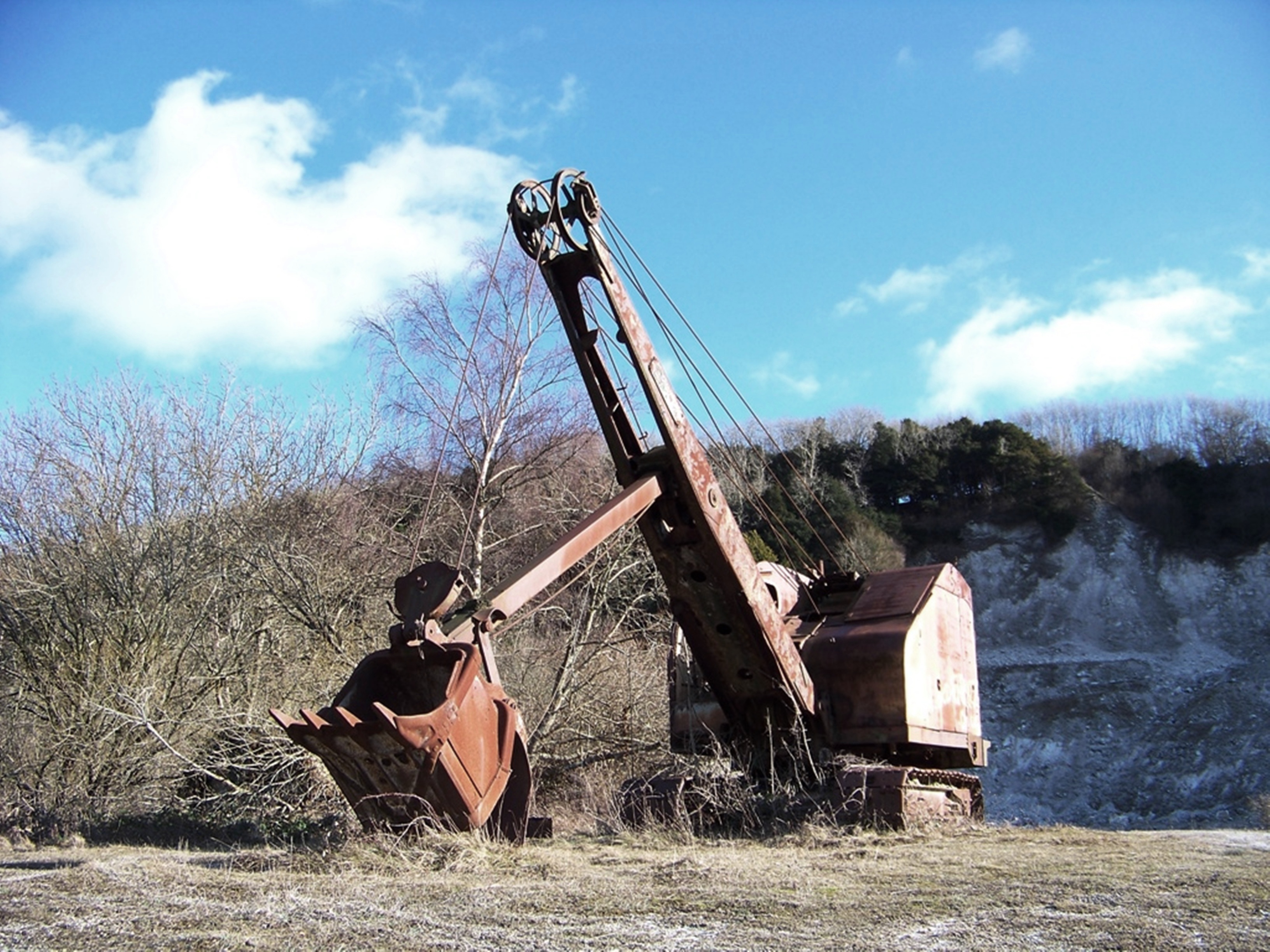 Ruston-Bucyrus 22-RB front-shovel, built c1970
