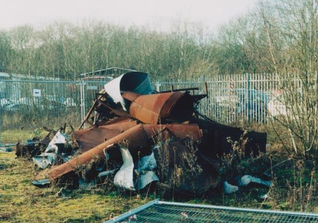 Remains of ducting (2004)