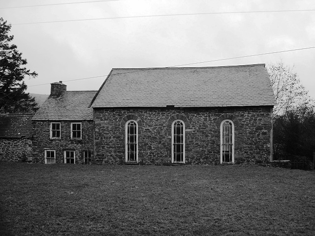 : The chapel from the back field