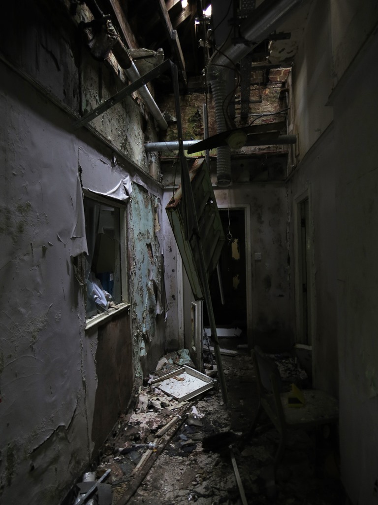 Martlet Lodge -
former isolation hospital.